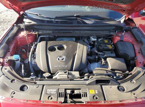 JM3KFADM0L0860289 2020 MAZDA CX-5 Burgundy ძრავის განყოფილების ხედი