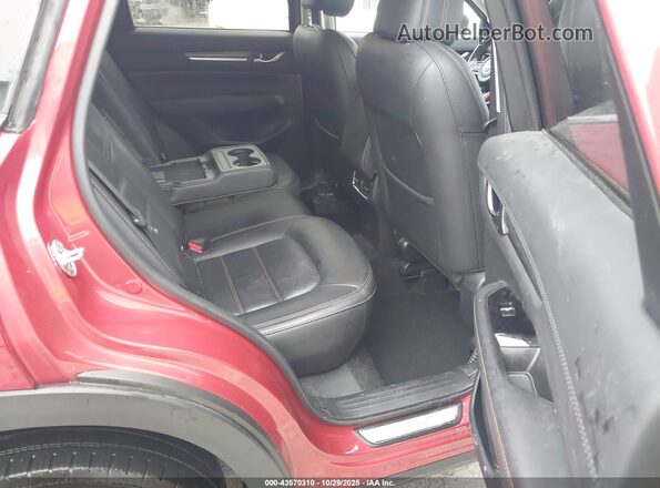 JM3KFBAY0L0829332 2020 MAZDA CX-5 Burgundy VIN კოდის სტიკერის ხედი