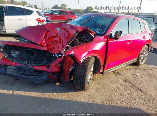 JM3KFBAY1L0846611 2020 MAZDA CX-5 Red წინა მარცხენა ხედი სამი მეოთხედიდან