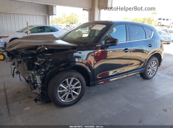 JM3KFBBL6R0448063 2024 MAZDA CX-5 Черный Передняя левая четверть