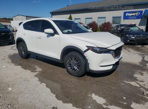 JM3KFBBM1L0803107 2020 MAZDA CX-5 White წინა მარჯვენა