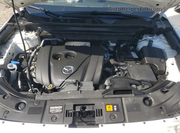 JM3KFBBM1L0803107 2020 MAZDA CX-5 White ძრავის განყოფილების ხედი