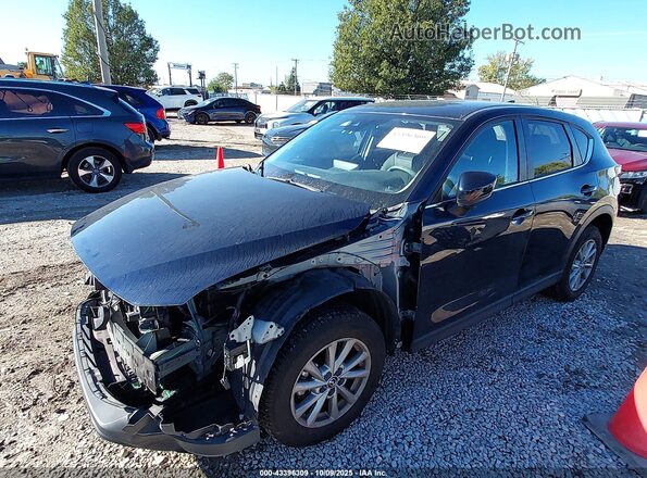 JM3KFBBM2N0543741 2022 MAZDA CX-5 Dark Blue Front left