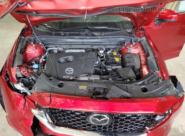 JM3KFBCL8R0493875 2024 MAZDA CX-5 Красный Вид подкапотного пространства