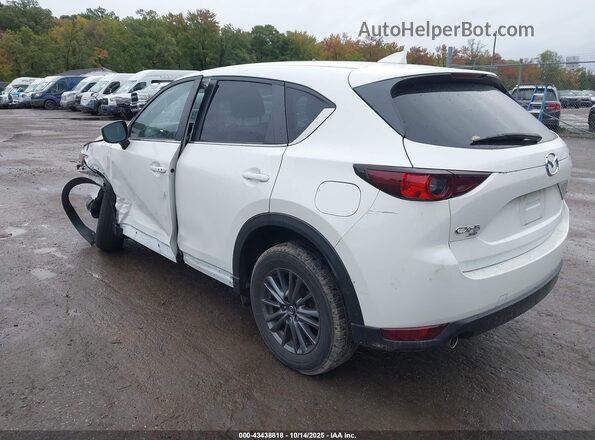JM3KFBCM0L0852443 2020 MAZDA CX-5 White Trasero izquierdo