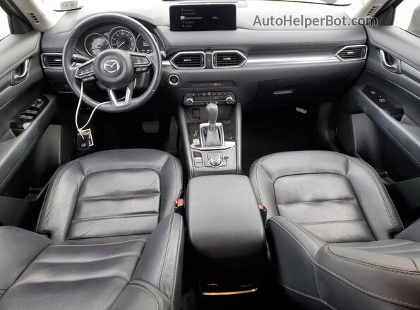 JM3KFBCM1N0630223 2022 MAZDA CX-5 Blue Առջևի վահանակի տեսք