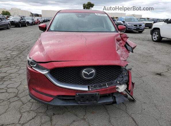 JM3KFBCM3L1735949 2020 MAZDA CX-5 Burgundy წინა ხედი