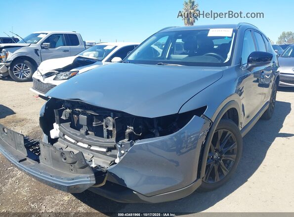 JM3KFBCM3N0573359 2022 MAZDA CX-5 Pewter Առջևի ձախ երեք քառորդ տեսարան