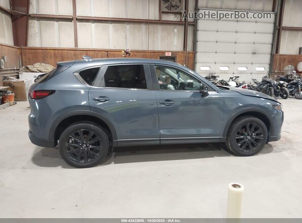 JM3KFBCM3N0612533 2022 MAZDA CX-5 Blue Սալոնի հետևի տեսք
