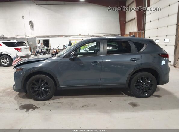 JM3KFBCM3N0612533 2022 MAZDA CX-5 Blue Սալոնի 360 աստիճան տեսք
