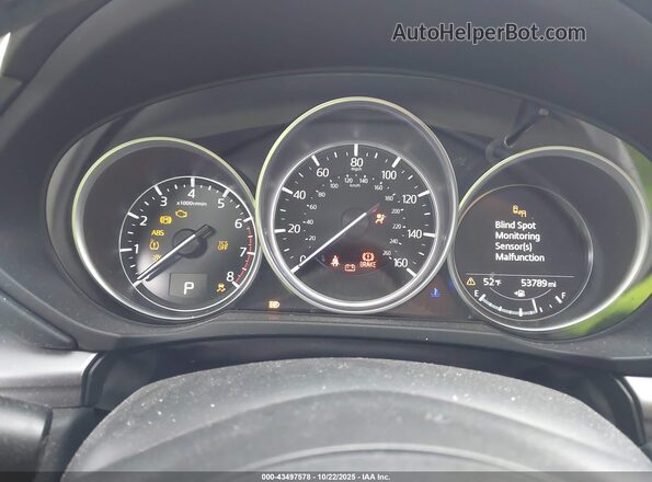 JM3KFBCM4L0850887 2020 MAZDA CX-5 Dark Blue Widok tylnych siedzeń