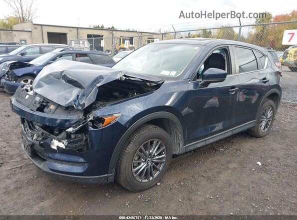 JM3KFBCM4L0850887 2020 MAZDA CX-5 Dark Blue Przód lewy