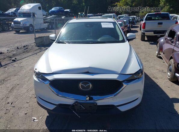 JM3KFBCM5L0805909 2020 MAZDA CX-5 White Widok zestawu wskaźników