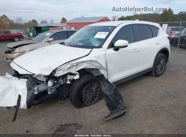 JM3KFBCM8M0417025 2021 MAZDA CX-5 White Przód lewy