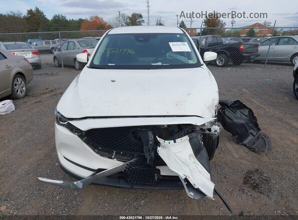 JM3KFBCM8M0417025 2021 MAZDA CX-5 White Widok wnętrza z tyłu