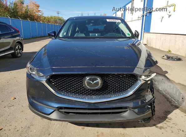 JM3KFBCM9M0125206 2021 MAZDA CX-5 Blue Front view