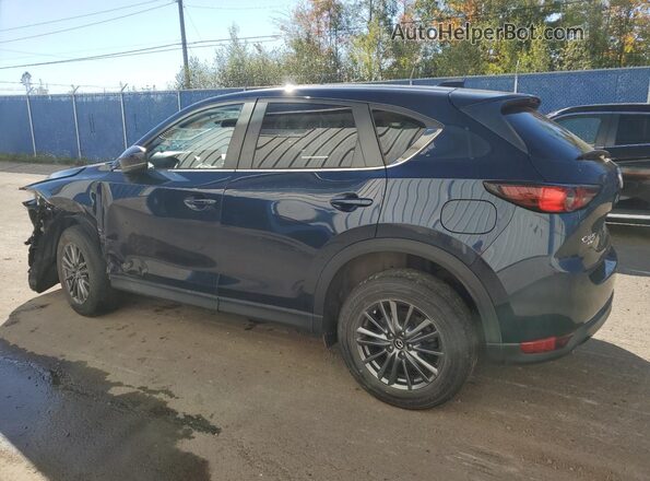 JM3KFBCM9M0125206 2021 MAZDA CX-5 Blue Rear left