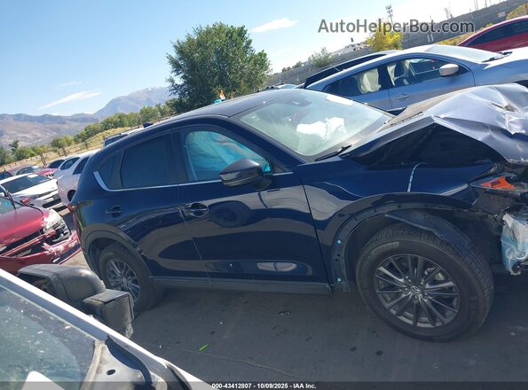 JM3KFBCMXL0844866 2020 MAZDA CX-5 Blue Սալոնի հետևի տեսք