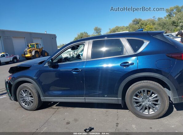 JM3KFBCMXL0844866 2020 MAZDA CX-5 Blue Սալոնի 360 աստիճան տեսք