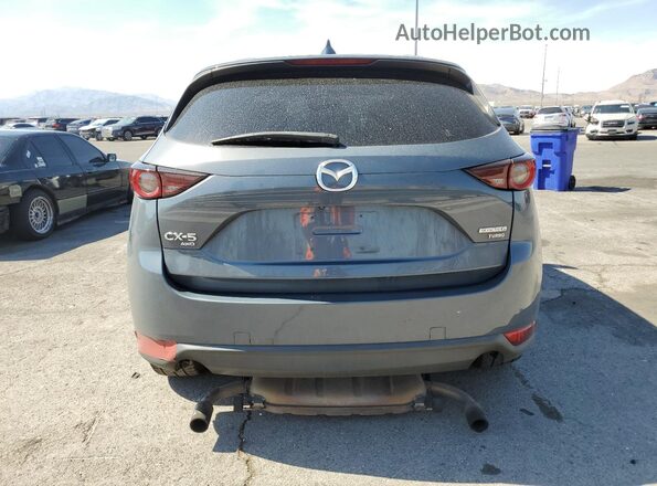 JM3KFBCY5M0317807 2021 MAZDA CX-5 Gray Rear view