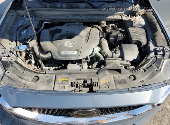JM3KFBCY5M0317807 2021 MAZDA CX-5 Gray Engine compartment view