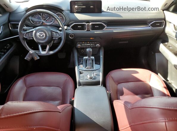 JM3KFBCY5M0317807 2021 MAZDA CX-5 Gray Dashboard view