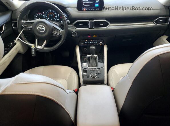 JM3KFBDM4K0597518 2019 MAZDA CX-5 Gray Առջևի վահանակի տեսք