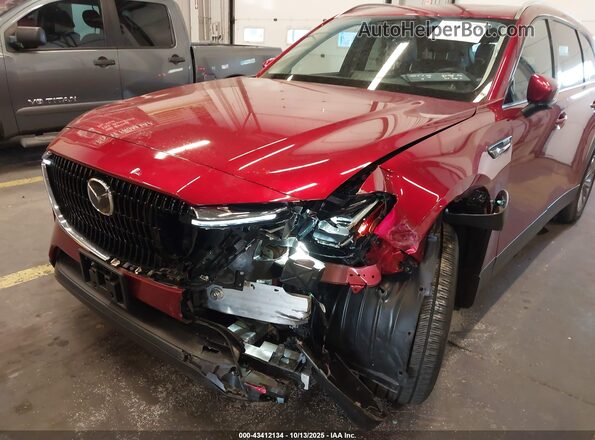 JM3KKBHA0R1155643 2024 MAZDA CX-90 PHEV Red Դիմացի տեսք