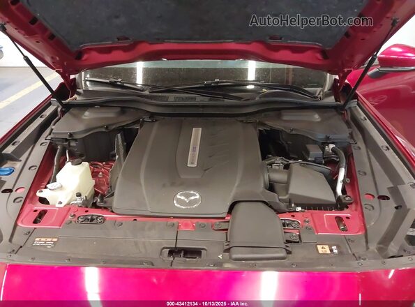 JM3KKBHA0R1155643 2024 MAZDA CX-90 PHEV Red Հետևի տեսք