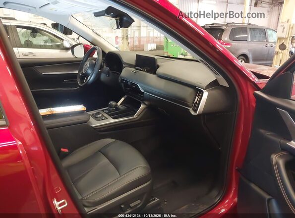 JM3KKBHA0R1155643 2024 MAZDA CX-90 PHEV Red Սալոնի դիմացի տեսք
