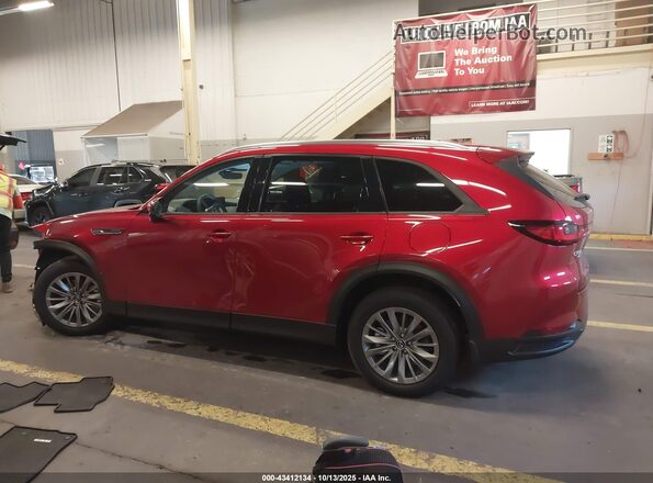 JM3KKBHA0R1155643 2024 MAZDA CX-90 PHEV Red Սալոնի 360 աստիճան տեսք