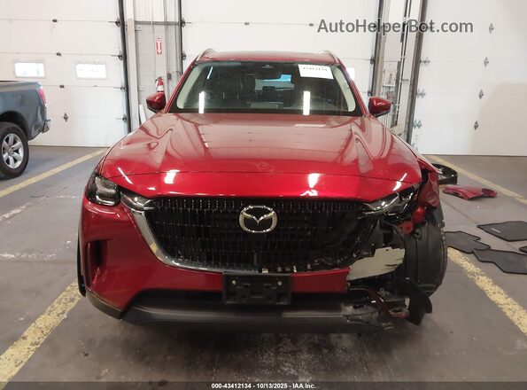 JM3KKBHA0R1155643 2024 MAZDA CX-90 PHEV Red Սարքավորումների վահանակի տեսք