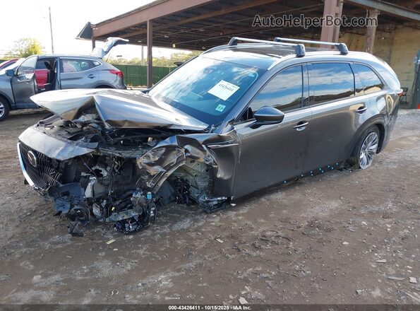 JM3KKBHA8R1182105 2024 MAZDA CX-90 PHEV Серый Вид спереди