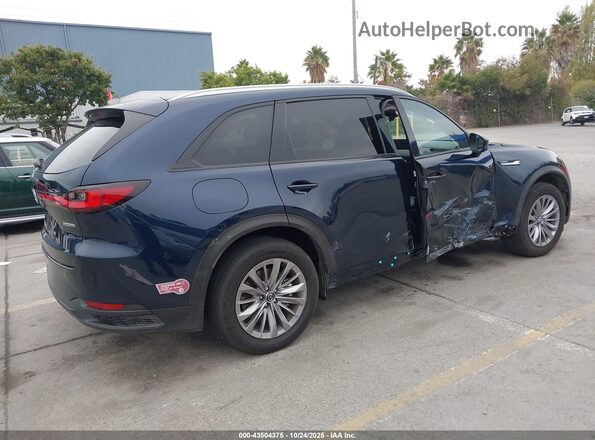 JM3KKBHA9R1156418 2024 MAZDA CX-90 PHEV Blue Trasero derecho
