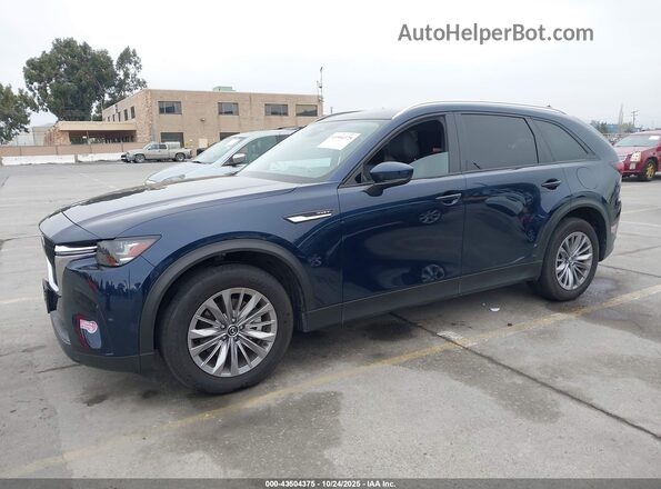 JM3KKBHA9R1156418 2024 MAZDA CX-90 PHEV Blue Vista tres cuartos delantera izquierda