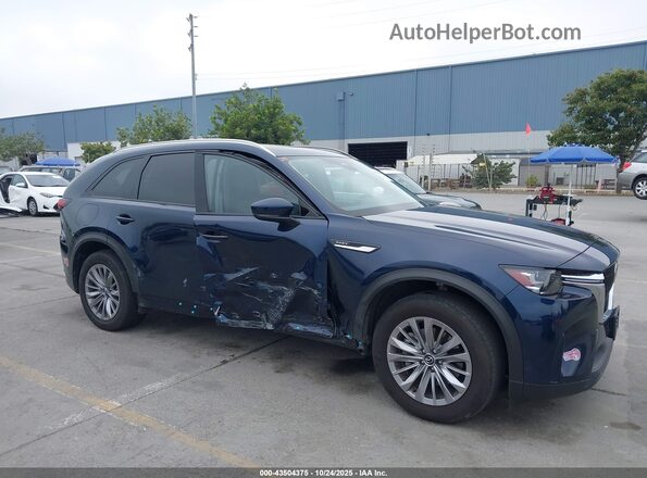 JM3KKBHA9R1156418 2024 MAZDA CX-90 PHEV Blue Vista frontal