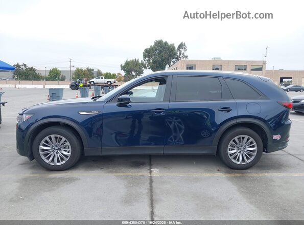 JM3KKBHA9R1156418 2024 MAZDA CX-90 PHEV Blue Vista interior de 360 grados