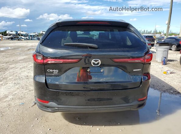 JM3KKBHD2S1194590 2025 MAZDA CX-90 Black Вид ззаду