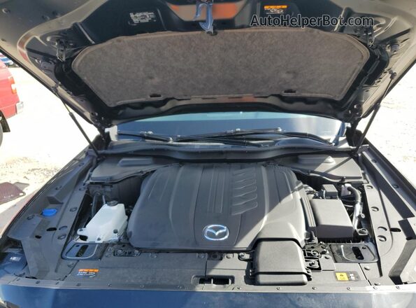 JM3KKBHD2S1194590 2025 MAZDA CX-90 Black Вид підкапотного простору