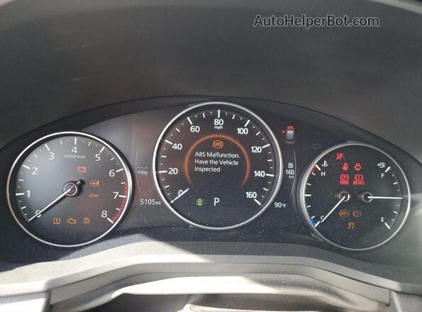 JM3KKBHD2S1194590 2025 MAZDA CX-90 Black Вид щитка приладів
