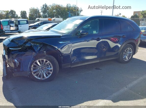 JM3KKBHD2S1237583 2025 MAZDA CX-90 Blue Vista tres cuartos delantera izquierda