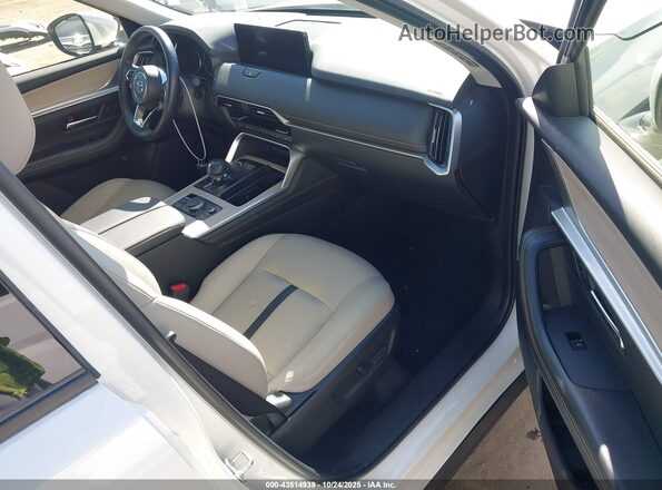 JM3KKBHD3S1208285 2025 MAZDA CX-90 White Front interior view