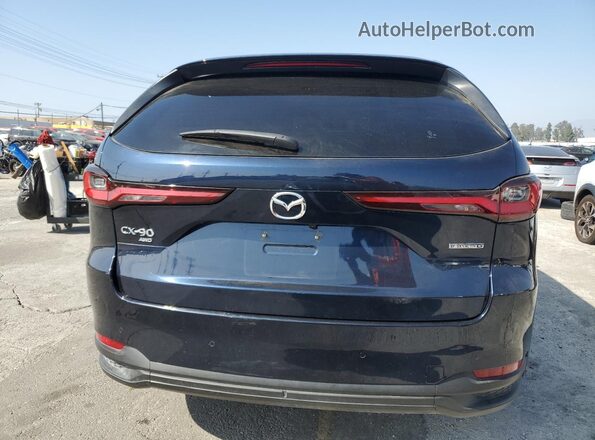 JM3KKBHD9S1207514 2025 MAZDA CX-90 Blue Widok z tyłu