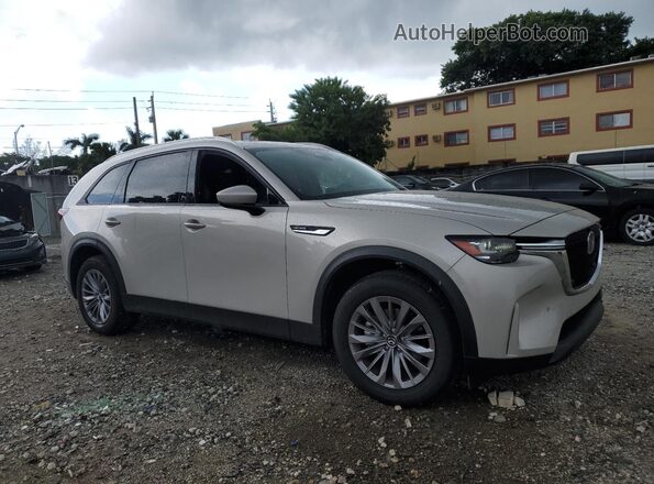 JM3KKBHD9S1240934 2025 MAZDA CX-90 Gray Delantero derecho