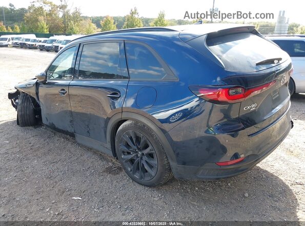 JM3KKCHA4S1198684 2025 MAZDA CX-90 PHEV Dark Blue Trasero izquierdo