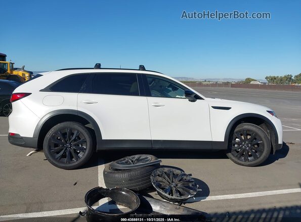 JM3KKCHA5S1240800 2025 MAZDA CX-90 PHEV White უკანა სალონის ხედი