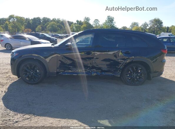 JM3KKCHA8S1249099 2025 MAZDA CX-90 PHEV Black სალონის 360-გრადუსიანი ხედი