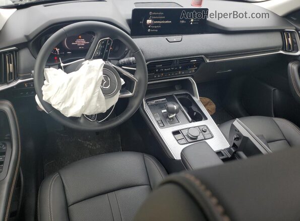 JM3KKCHD3S1245830 2025 MAZDA CX-90 Синий Вид панели приборов
