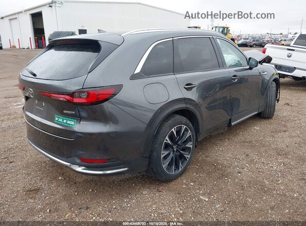 JM3KKDHA8R1104788 2024 MAZDA CX-90 PHEV Gray Trasero derecho