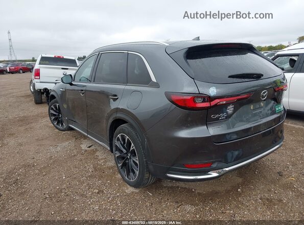 JM3KKDHA8R1104788 2024 MAZDA CX-90 PHEV Gray Trasero izquierdo